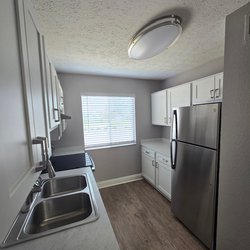 kitchen at Westwood Village Apartments