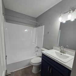 bathroom at Westwood Village Apartments